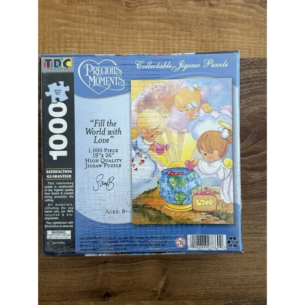 New sealed TDC‎ Precious Moments 1000 Piece jigsaw puzzle 